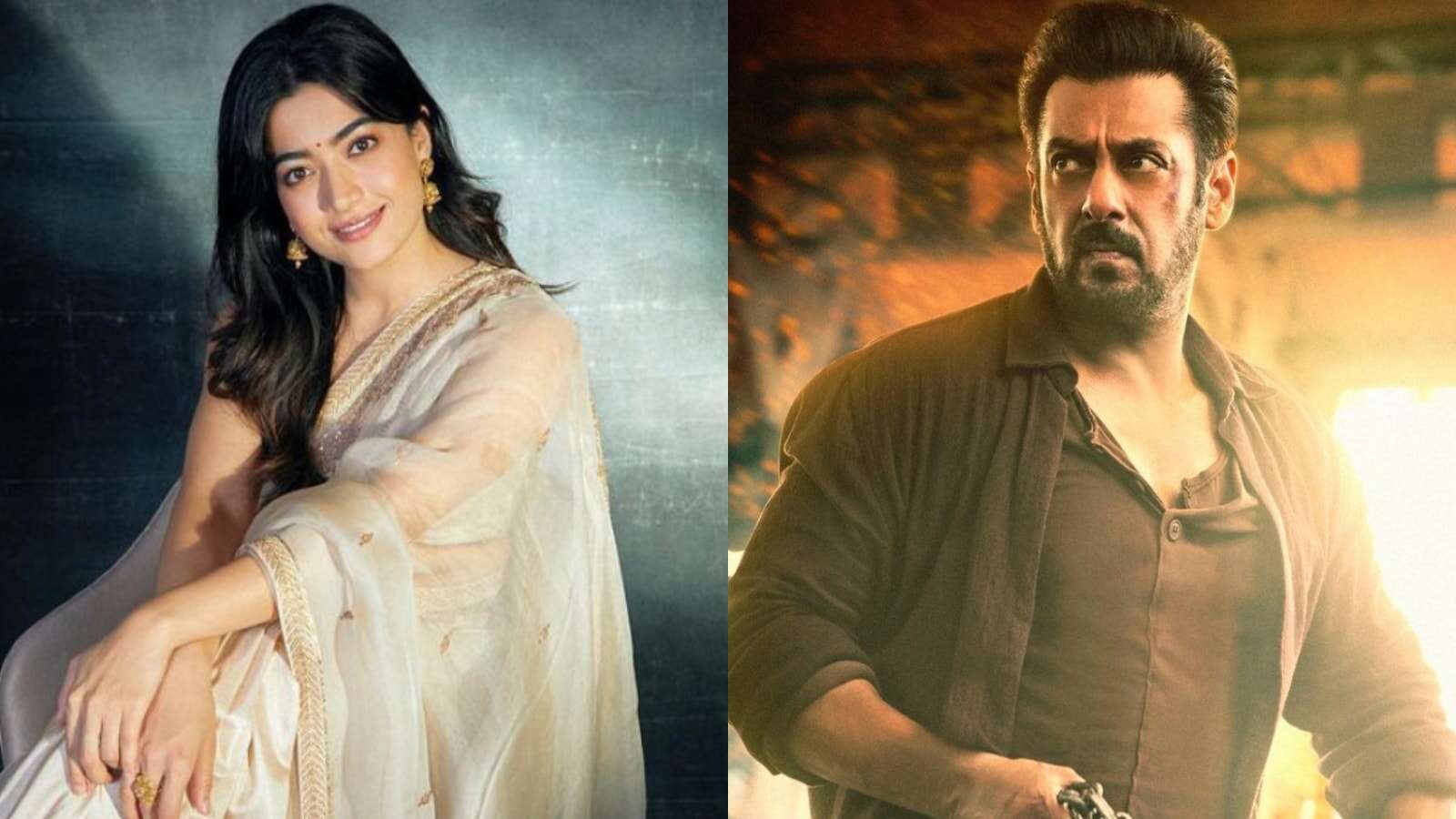 Salman Khan and Rashmika Mandanna