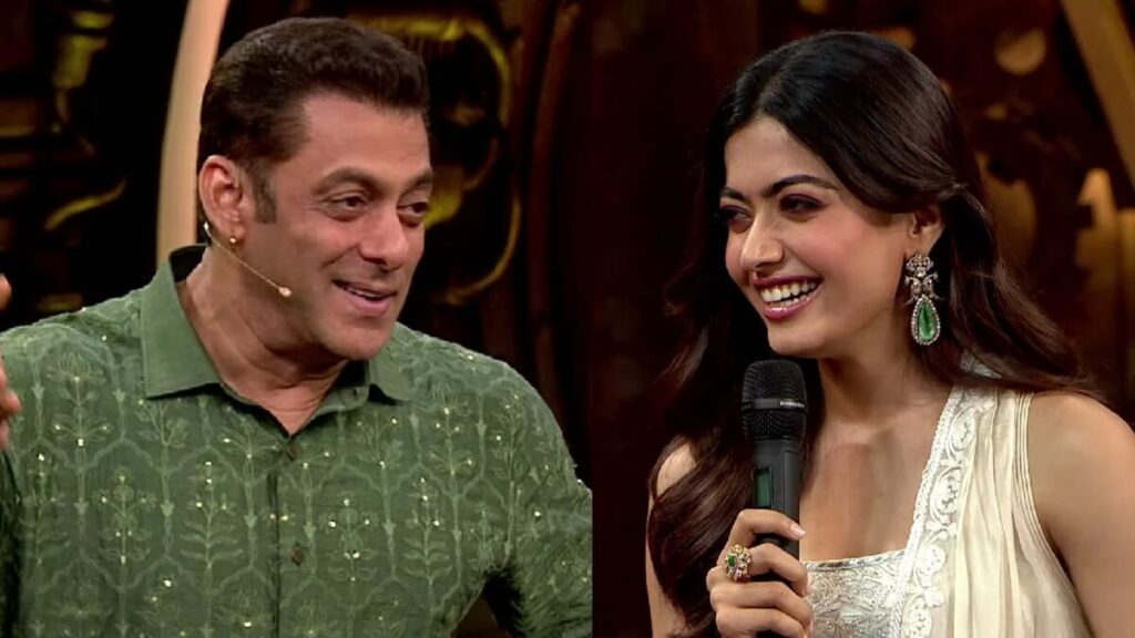 Salman Khan and Rashmika Mandanna