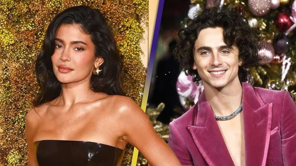 Kylie Jenner and Timothée Chalamet