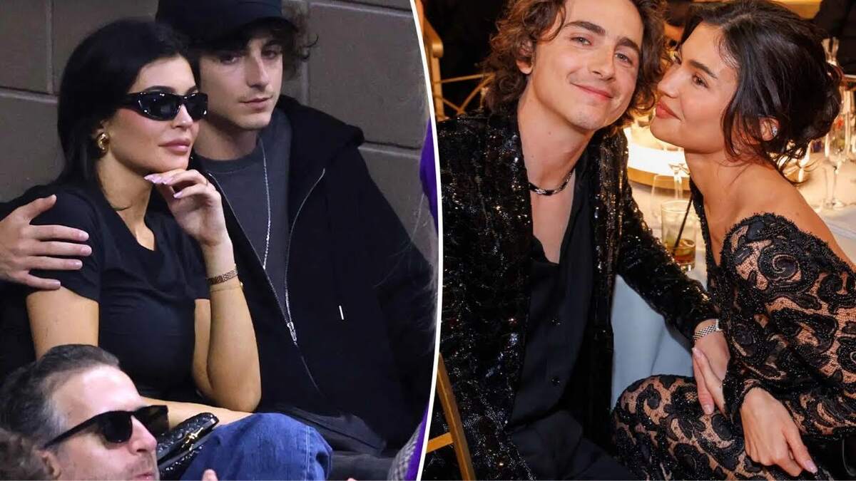 Kylie Jenner and Timothée Chalamet