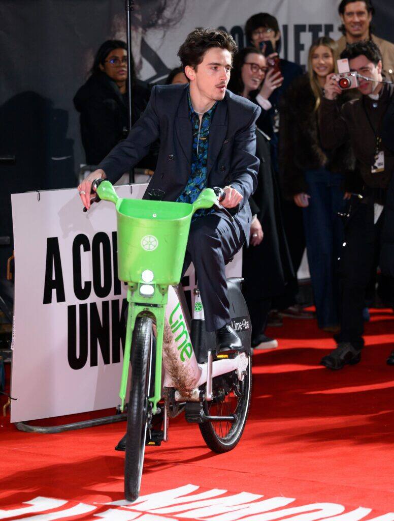 Timothée Chalamet London Premiere