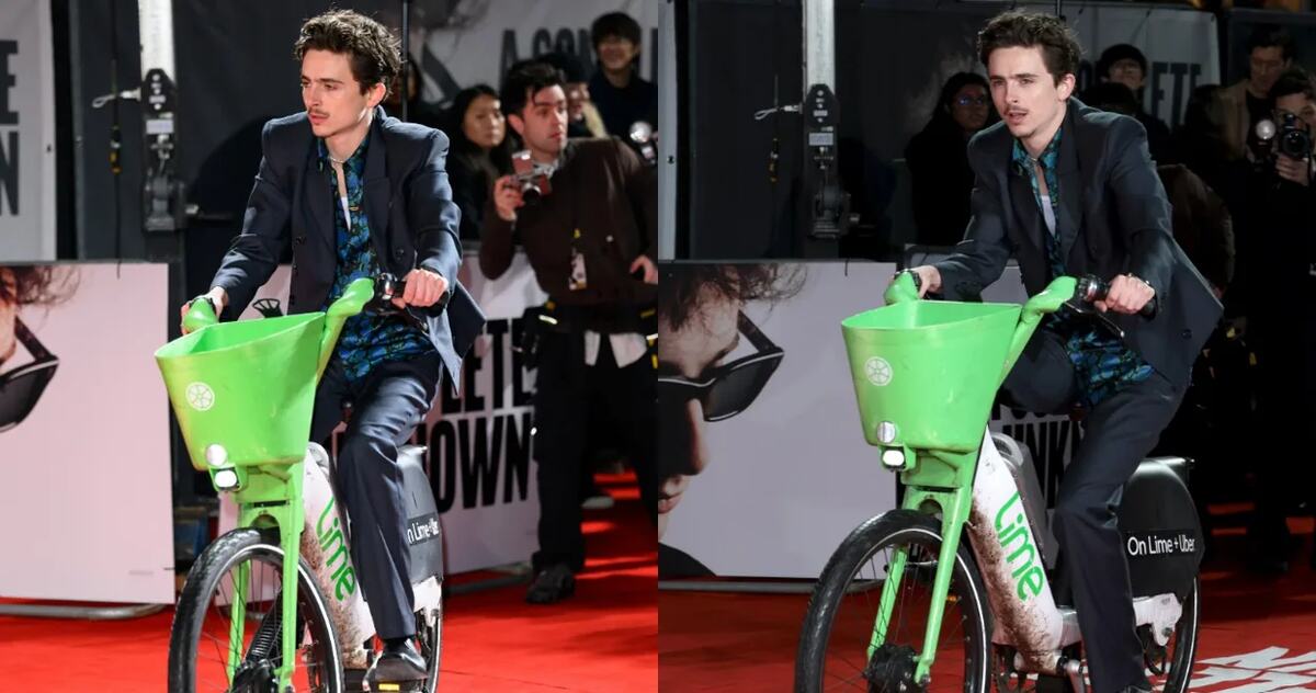 Timothée Chalamet London Premiere