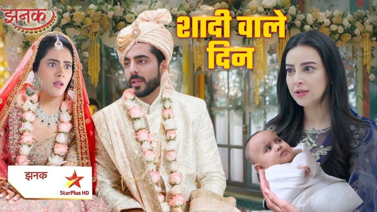 A Shocking Wedding Twist: Arshi Returns with Anirudh’s Secret Child – Jhanak Written Updates