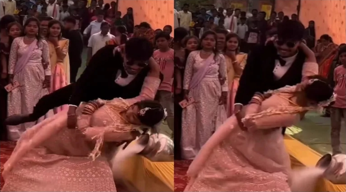 Viral Wedding Dance VIDEO: Groom’s Fall Creates Laugh Riot!