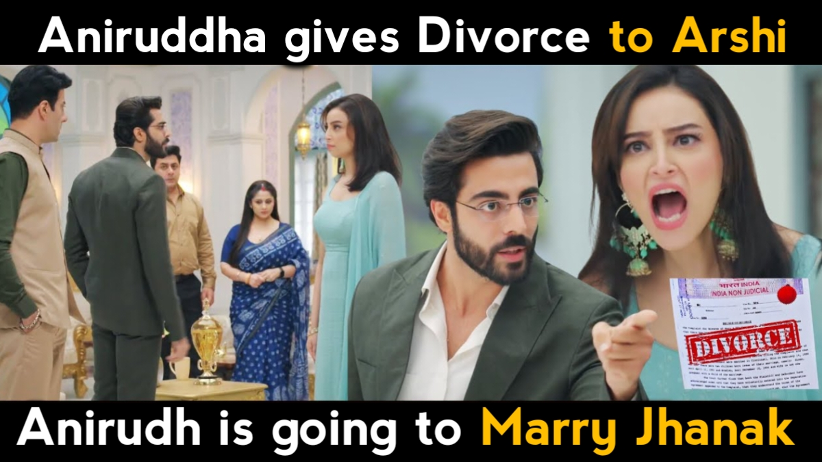 Jhanak Written Update: Anirudh Demands Divorce from Arshi, Wants to Marry Jhanak
